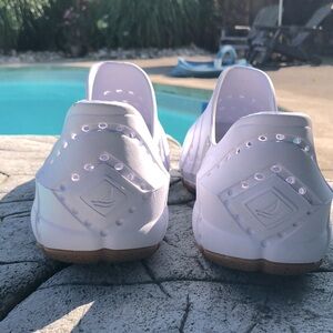 SPERRY (13) Men’s Water Strider White Rubber Water Shoes